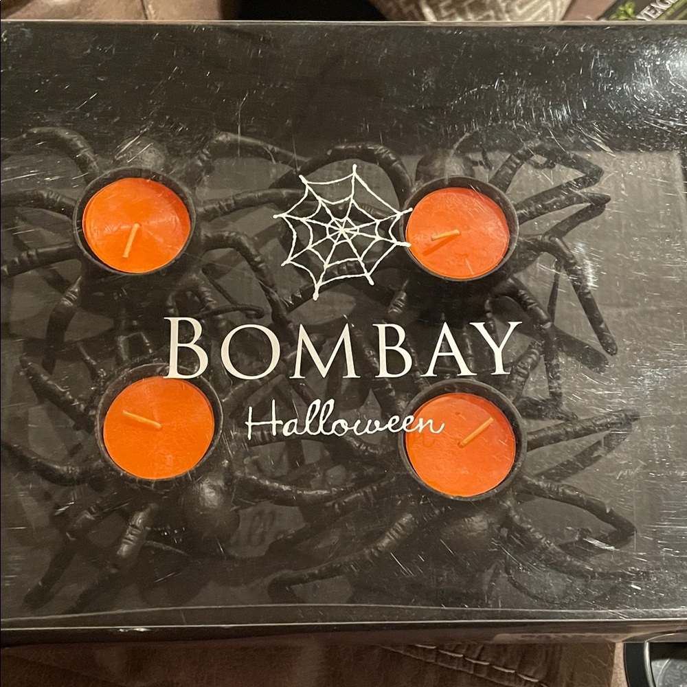Bombay Halloween Orange Candle Collection